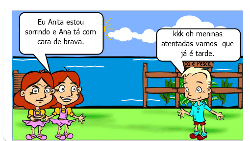 As gêmeas  confusão