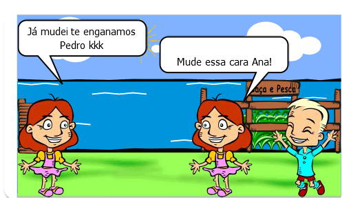 As gêmeas  confusão