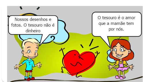 Em um domingo de manhã, Miguel acorda cedo para procurar a sala do tesouro que sua mãe havia dito para ele. Como a casa não é muito grande, Miguel pede ajuda a sua irmã, Ana.