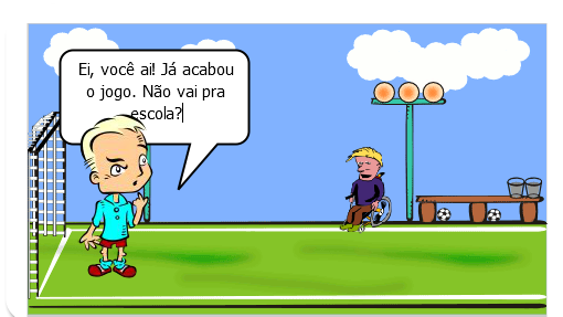 Entre as crianças, não há preconceitos