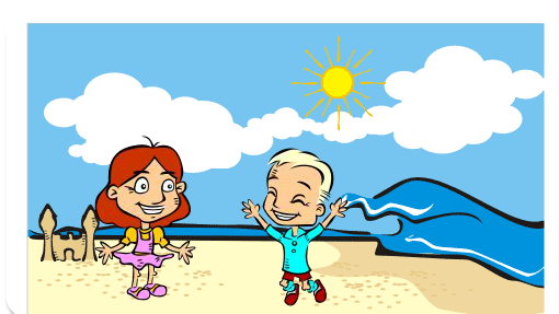 duas pessoas decidem ir para a paia e passar um dia olhando para o mar 