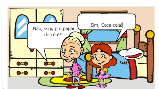 Minha filha Giovanna de 04 anos fazendo oração com a vovó...