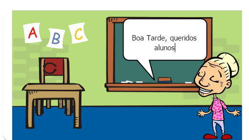 O retorno dos irmão Enzo e Marhia à escola