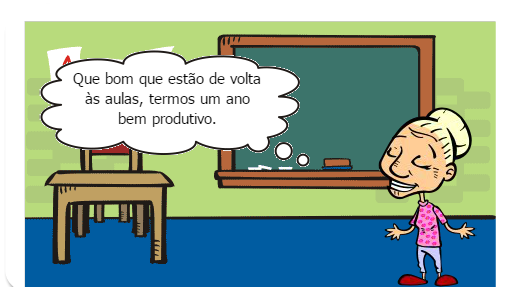 O retorno dos irmão Enzo e Marhia à escola