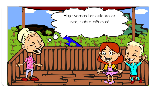 O retorno dos irmão Enzo e Marhia à escola