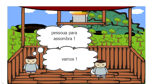        A HISTORIA FALA SOBRE DOIS FANTASMAS<br />
QUE  CONHECERAM UM GURI E ELES   VIRARAM GENTE DO BEM E NUNCA FIZERAM MAL A NINGUEM .