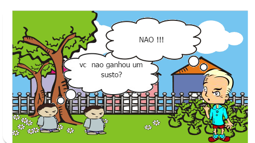        A HISTORIA FALA SOBRE DOIS FANTASMAS<br />
QUE  CONHECERAM UM GURI E ELES   VIRARAM GENTE DO BEM E NUNCA FIZERAM MAL A NINGUEM .