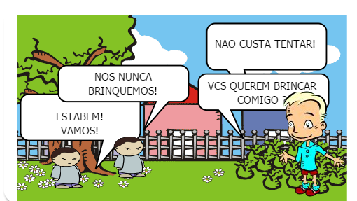        A HISTORIA FALA SOBRE DOIS FANTASMAS<br />
QUE  CONHECERAM UM GURI E ELES   VIRARAM GENTE DO BEM E NUNCA FIZERAM MAL A NINGUEM .