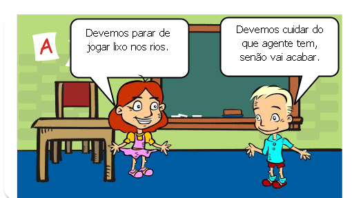 A água