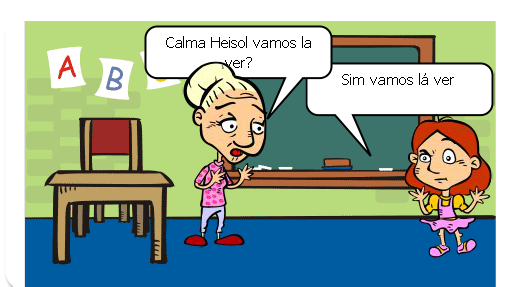   Em um dia em uma escola uma menina chamada Heisol estava fazendo um trabalho com tinta depois que ela terminou ela pediu para sua professora para ir lavar as mãos quando ela abriu a torneira não tinha água então ela para outra torneira e não saiu água, então ela correu para sua sala e disse: 