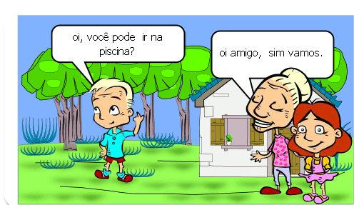 A  falta de  água  na   piscina