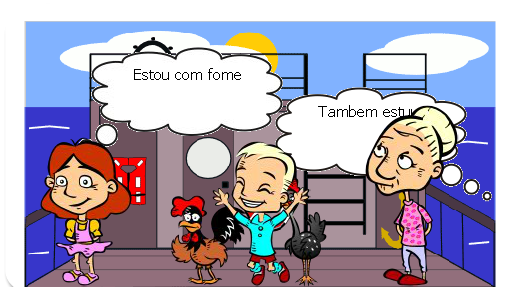 Era um ganso bem maneiro que tinha muitos amigos