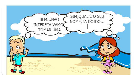 ERA UM DIA ENSOLARADO E ACONTECEU UM SURF MALUCO QUEM AS PESSOAS ENTRASSEM NA AGUA AS PESSOAS IRIAM MUDAR DE CORPO.