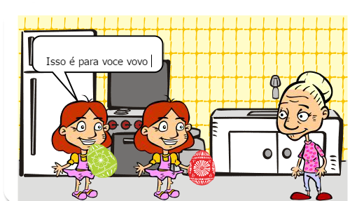 Uma visita na casa da vovó