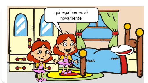 Uma visita na casa da vovó