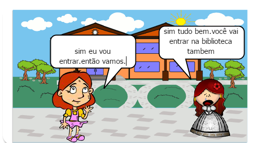 HELOÍSA e ISABELLY em uma viagem dentro de um livro