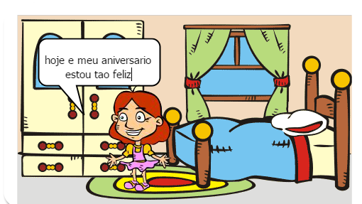 a festa   de aniversario