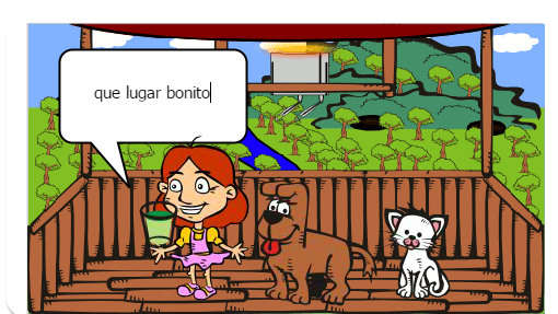 a menina no mundo da lua