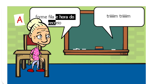 o primeiro dia de aula