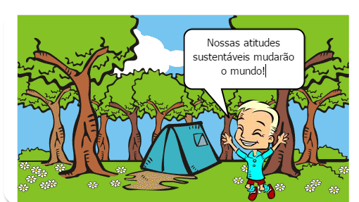 Proteger o meio ambiente através de atitudes sustentáveis.