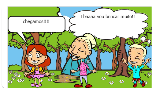 Uma aventura, emocionate de uma  família que vai acampar em uma floresta!!!!
