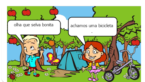 uma história de aventura em uma acapando em busca de ouro <br /><br />
 