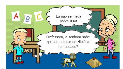 Um aluno do curso de História pretende ingressar no mestrado, tendo como objetivo escrever acerca da história do curso de história da UFRN. Porém, ele se depara com uma situação problemática com relação as suas fontes. 
