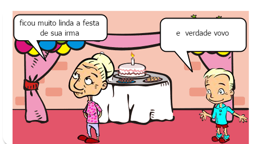era uma vez uma menina que estava de aniversario e sua familha fes uma festa surpresa pra ela