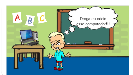 Um professor que tinha medo da tecnologia