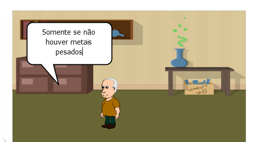 descarte de pilha