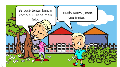 Este gibi tem como objetivo mostrar que não é saudável que a criança fique a maioria do seu tempo nas redes sociais , tais como : instagram, facebook, twiter e outros tantos mais existentes. 
