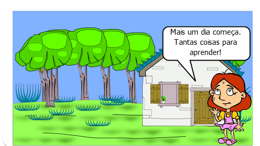 Aula sobre o espaço e os elementos que o compõem