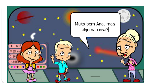 Aula sobre o espaço e os elementos que o compõem