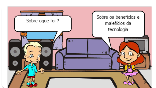 Dialogo entre pai e filha 