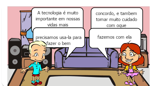 Dialogo entre pai e filha 
