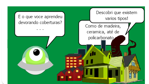 Nesse clima de mundo da lua nada melhor do que alienígenas para falar sobre coberturas em contruções, assunto totalmente inusitado galera!