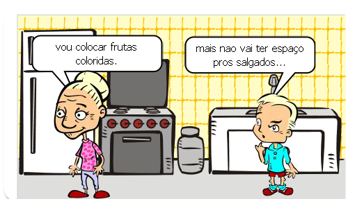 vou preparar sua lancheira filho!