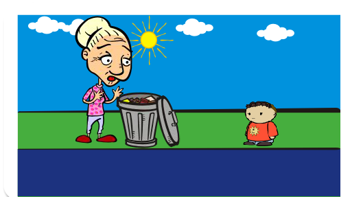 HISTORIA DE QUADRINHO DOS 5R'S (CINCO ERRES)
---------------------EDUCAÇÃO AMBIENTAL--------------------