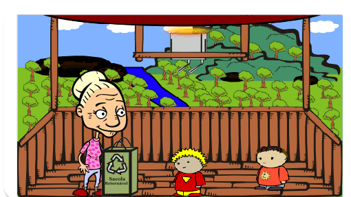 HISTORIA DE QUADRINHO DOS 5R'S (CINCO ERRES)
---------------------EDUCAÇÃO AMBIENTAL--------------------