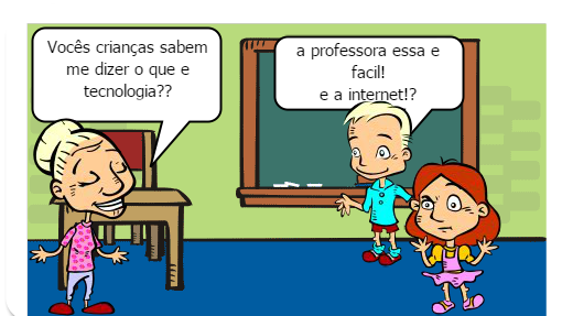 uma aula sobre tecnologia