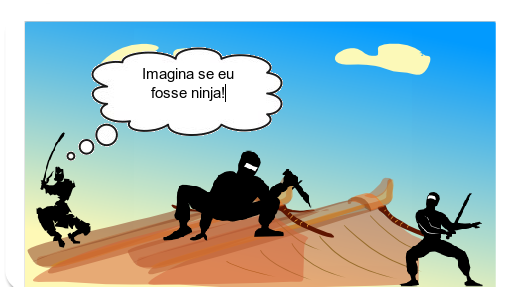 A batalha dos ninjas