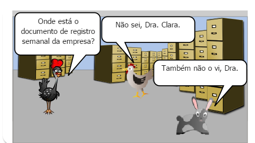 Trabalho sobre ética e liderança a partir de um gibi. 