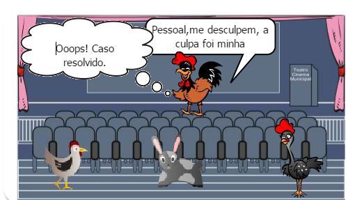 Trabalho sobre ética e liderança a partir de um gibi. 
