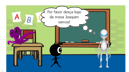 trabalho de quadrinhos sobre: Ética e liderança