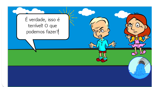Em uma cidade ribeirinha, um rio corre grande perigo.