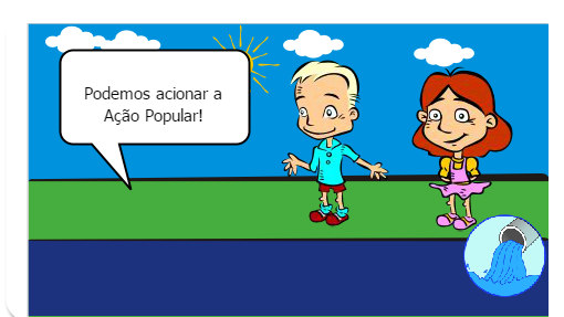 Em uma cidade ribeirinha, um rio corre grande perigo.