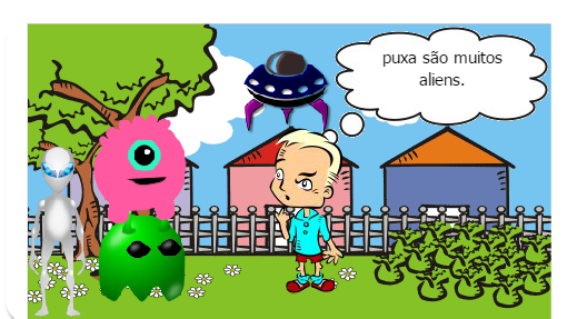 A chegada dos Aliens