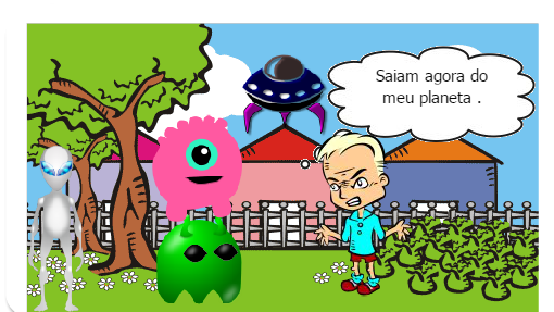 A chegada dos Aliens