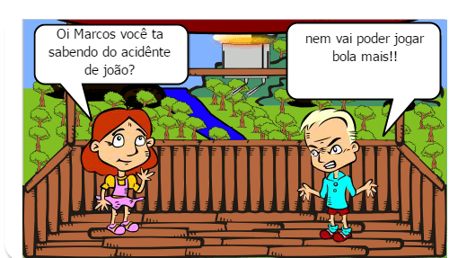 Tô sim parece que ele nem vai poder jogar bola mais !!!