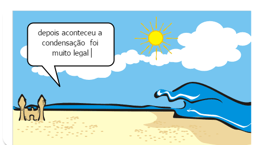 Vai falar sobre o ciclo da agua